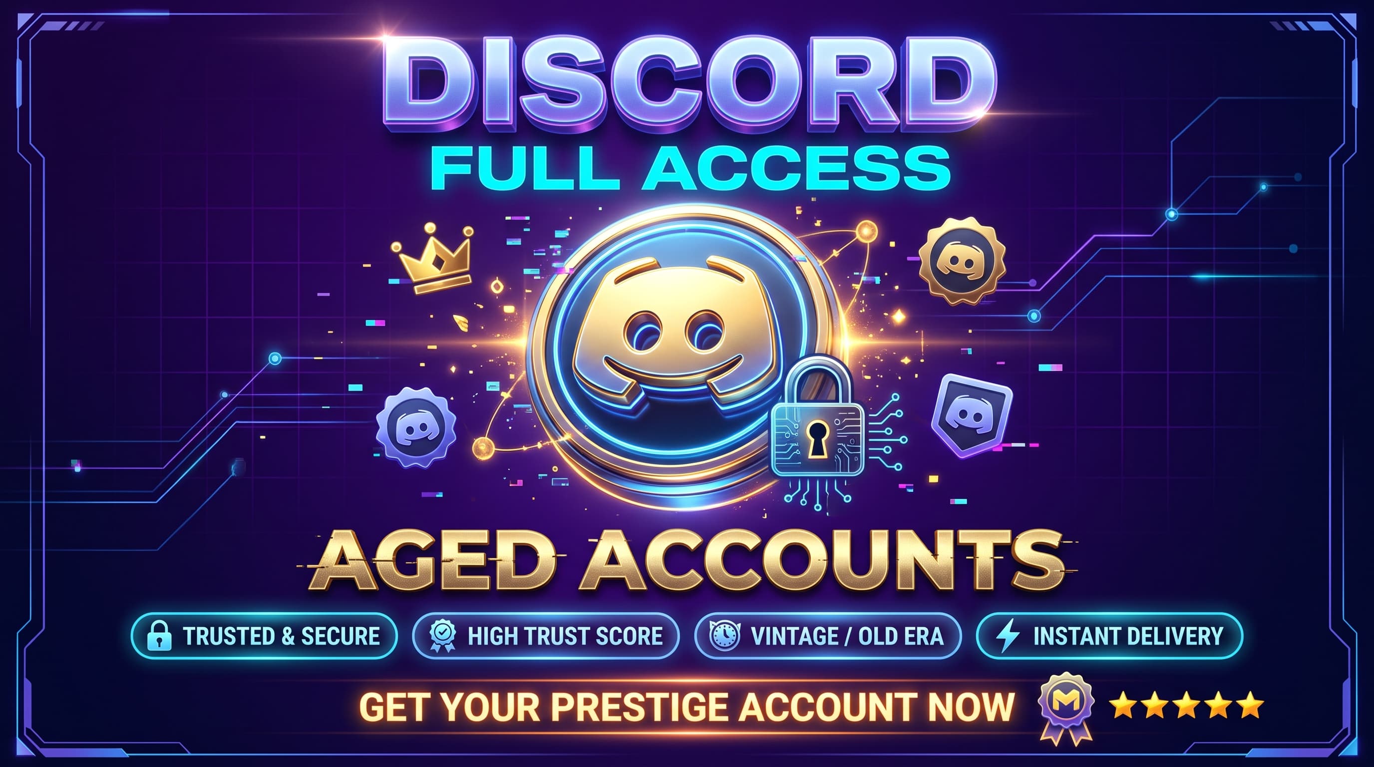 Discord Full Access Aged Account product image 1